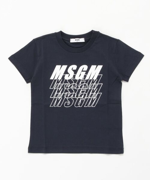 MSGM（エムエスジーエム）の「MSGM(エムエスジーエム)Kids & Junior カットソーTシャツボーイズガールズ（Tシャツ/カットソー・キッズ・ホワイト/ブラック/グレー/レッド/ピンク/イエロー/ブルー/チェリーピンク・8Y/10Y/12Y/14Y/4Y/6Y）」の4枚目の写真