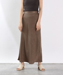 LOWRYS FARM | シワサテンフレアスカート　935182(スカート)
