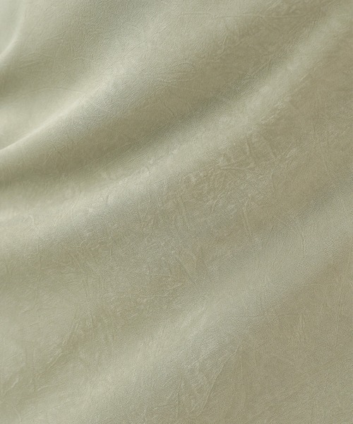 LOWRYS FARM(ローリーズファーム)の「シワサテンフレアスカート 935182(スカート・レディース・アイボリー/グリーン/ブラウン・FREE)」の13枚目の写真