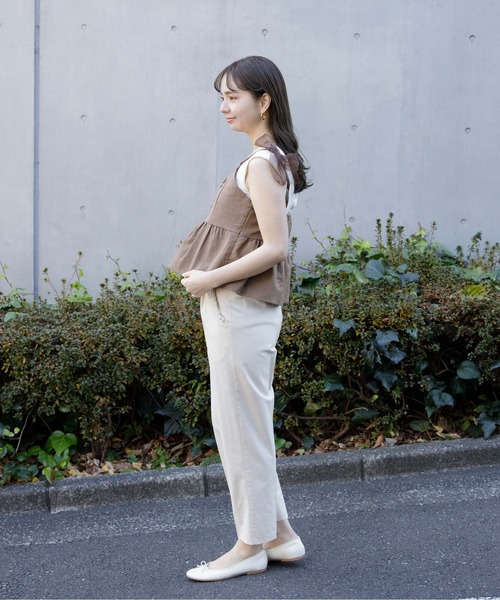 flower（フラワー）の「クリアリーカットワークパンツ（その他パンツ・レディース・ブラウン/ブルー/アイボリー・FREE）」の8枚目の写真