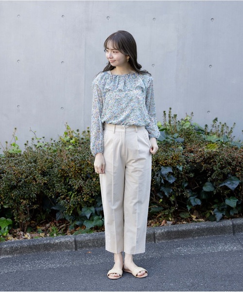 flower（フラワー）の「クリアリーカットワークパンツ（その他パンツ・レディース・ブラウン/ブルー/アイボリー・FREE）」の10枚目の写真