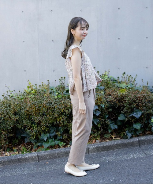 flower（フラワー）の「クリアリーカットワークパンツ（その他パンツ・レディース・ブラウン/ブルー/アイボリー・FREE）」の17枚目の写真