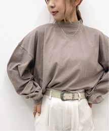 モックネックロンT【ZOZOTOWN限定アイテム】