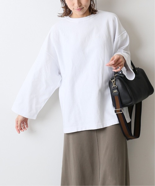 FRAMeWORK - FRAMeWORK 【CHAMPION】別注half sleeve tee FRAMeWORK（フレームワーク）の「【CHAMPION】別注half sleeve