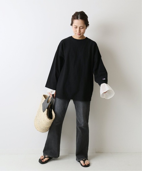 FRAMeWORK - ちぃ☆さま専用【CHAMPION】別注half sleeve tee FRAMeWORK（フレームワーク）の「【CHAMPION】別注half sleeve
