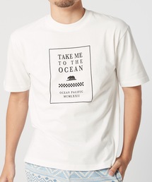 【OP / オーピー】半袖ボックスプリントTシャツ / ユニセックス