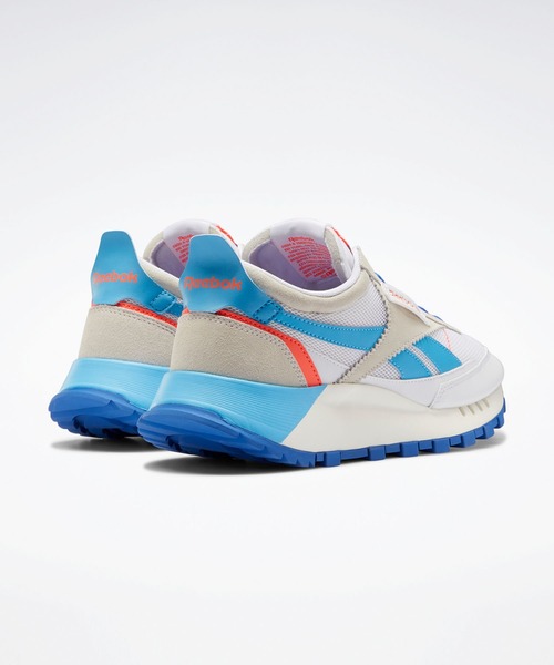Reebok(リーボック)の「クラシックレザー レガシー / Classic Leather Legacy(スニーカー・メンズ・ホワイト×ブルー・28.0cm/24.5cm/25.0cm/23.5cm/27.0cm/23.0cm/24.0cm/25.5cm/26.5cm/27.5cm/28.5cm/26.0cm/29.0cm)」の3枚目の写真