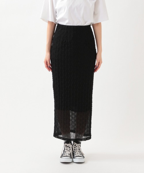 ALAND(エーランド)の「3.3Field Trip/WAVE EMBROIDED スカート 2944749(スカート・レディース・ブラック/アイボリー・FREE)」の18枚目の写真