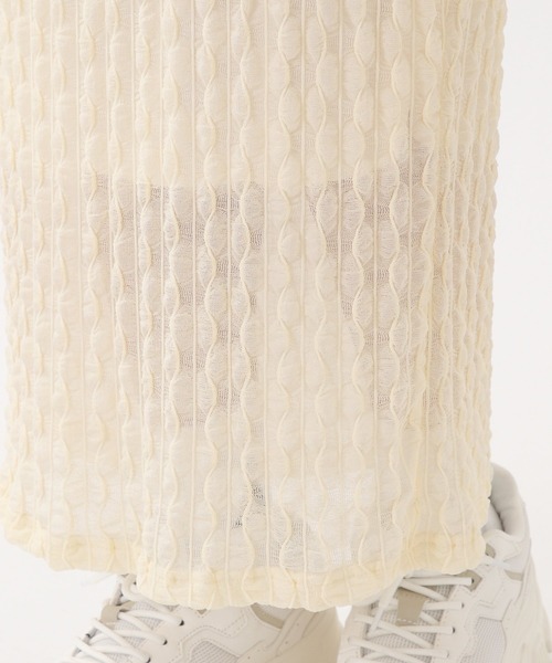 ALAND(エーランド)の「3.3Field Trip/WAVE EMBROIDED スカート 2944749(スカート・レディース・ブラック/アイボリー・FREE)」の13枚目の写真