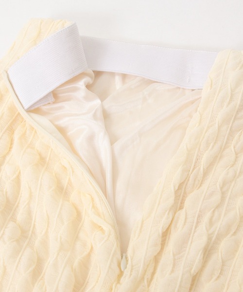 ALAND(エーランド)の「3.3Field Trip/WAVE EMBROIDED スカート 2944749(スカート・レディース・ブラック/アイボリー・FREE)」の15枚目の写真