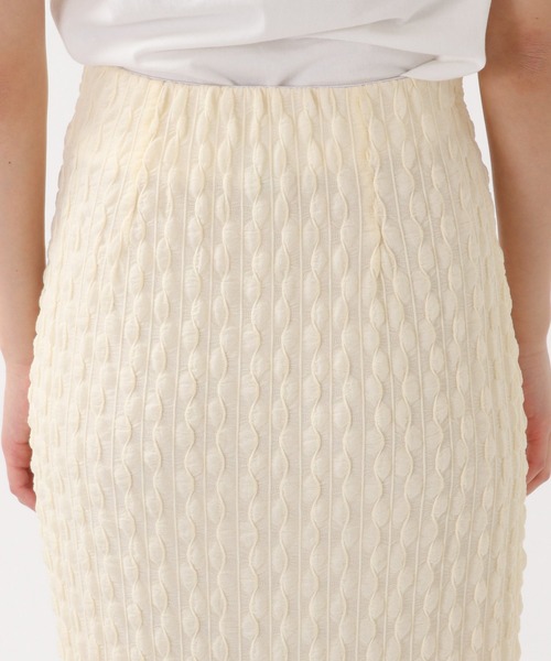 ALAND(エーランド)の「3.3Field Trip/WAVE EMBROIDED スカート 2944749(スカート・レディース・ブラック/アイボリー・FREE)」の11枚目の写真