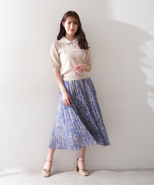 JILL by JILL STUART（ジルバイジルスチュアート）の「◇ハダミセニットトップス（ニット/セーター・レディース・ホワイト/ベージュ・FREE）」の7枚目の写真