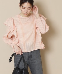 N.（N. Natural Beauty Basic） | ≪◆フリルコンパクトブラウス≫(シャツ/ブラウス)