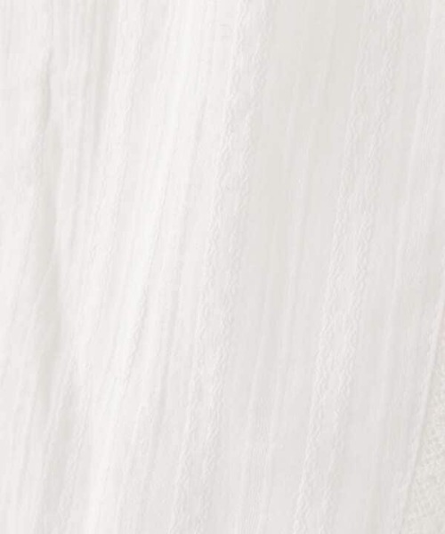 N.（N. Natural Beauty Basic）（エヌエヌナチュラルビューティーベーシック）の「≪◆フリルコンパクトブラウス≫（シャツ/ブラウス・レディース・オフホワイト/ピンク/ブラック・MEDIUM）」の13枚目の写真