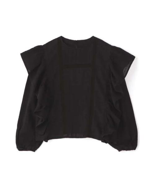 N.（N. Natural Beauty Basic）（エヌエヌナチュラルビューティーベーシック）の「≪◆フリルコンパクトブラウス≫（シャツ/ブラウス・レディース・オフホワイト/ピンク/ブラック・MEDIUM）」の17枚目の写真