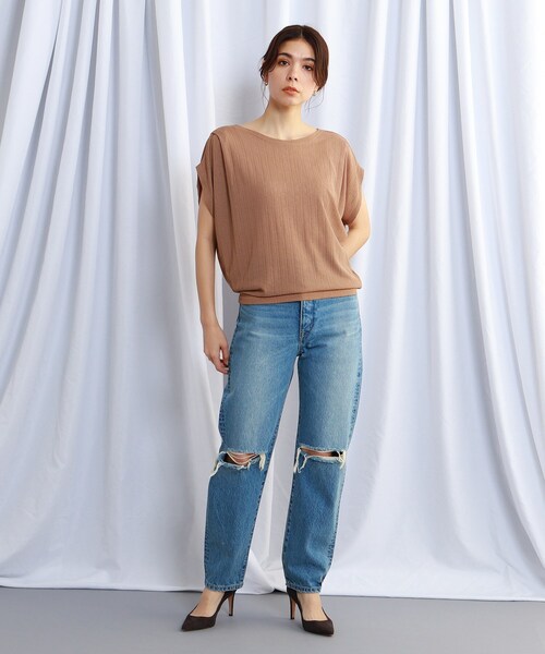 JET（ジェット）の「◆【ウォッシャブル】カーブシルエットデニムパンツ（デニムパンツ・レディース・チャコールグレー/ライトブルー・00/02/04）」の17枚目の写真