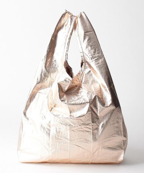 BAGGU(バグー)の「<BAGGU>メタリック ポケッタブルバッグ/Baby(エコバッグ/サブバッグ・レディース・ピンク/シルバー/ゴールド・FREE)」の6枚目の写真