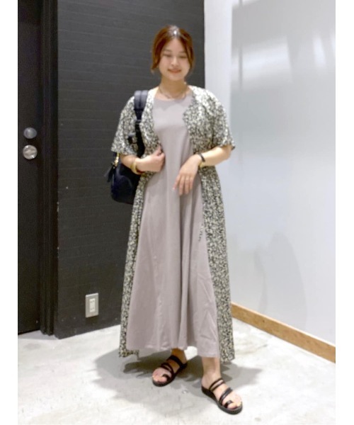 GLOBAL WORK（グローバルワーク）の「サラサラリラックス半袖ワンピース/935364（ワンピース・レディース・その他1/ベージュ/ライトグリーン/ライトブルー/ネイビー/ブラック/グリーン系その他3/その他2・MEDIUM/LARGE）」の17枚目の写真