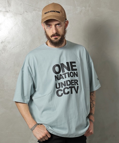 BRANDALISED(ブランダライズド)の「GA×BRANDALISED BACK 3-ART TEE(Tシャツ/カットソー・メンズ・ホワイト/ブラック/ミント・M/L)」の3枚目の写真