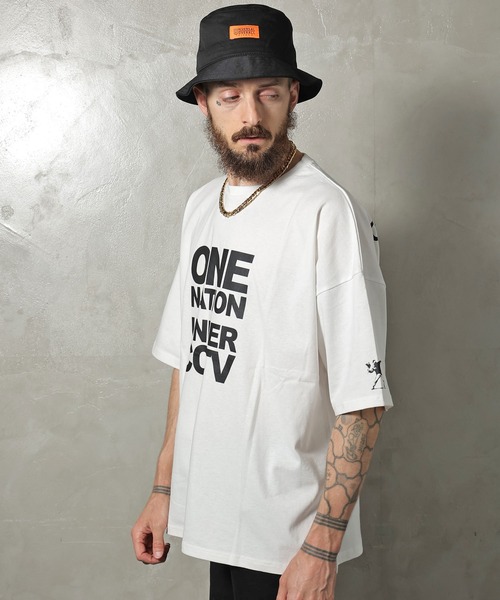 BRANDALISED(ブランダライズド)の「GA×BRANDALISED BACK 3-ART TEE(Tシャツ/カットソー・メンズ・ホワイト/ブラック/ミント・M/L)」の20枚目の写真