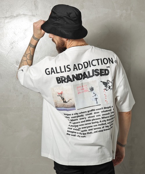 BRANDALISED(ブランダライズド)の「GA×BRANDALISED BACK 3-ART TEE(Tシャツ/カットソー・メンズ・ホワイト/ブラック/ミント・M/L)」の17枚目の写真