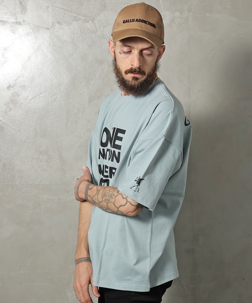 BRANDALISED(ブランダライズド)の「GA×BRANDALISED BACK 3-ART TEE(Tシャツ/カットソー・メンズ・ホワイト/ブラック/ミント・M/L)」の18枚目の写真