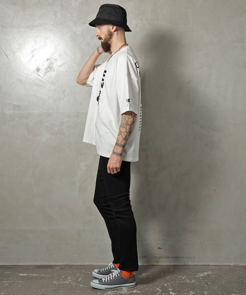 BRANDALISED(ブランダライズド)の「GA×BRANDALISED BACK 3-ART TEE(Tシャツ/カットソー・メンズ・ホワイト/ブラック/ミント・M/L)」の16枚目の写真