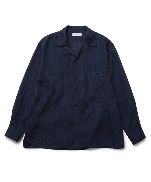 ADAM ET ROPE'（アダムエロペ）の「アソート ボックスシルエット オープンカラーシャツ（シャツ/ブラウス・メンズ・ネイビー/ベージュ系その他/オレンジ系その他・M/L）」の3枚目の写真