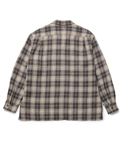 ADAM ET ROPE'（アダムエロペ）の「アソート ボックスシルエット オープンカラーシャツ（シャツ/ブラウス・メンズ・ネイビー/ベージュ系その他/オレンジ系その他・M/L）」の6枚目の写真