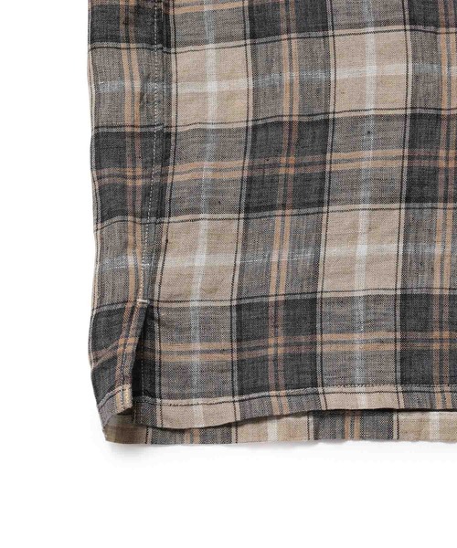 ADAM ET ROPE'（アダムエロペ）の「アソート ボックスシルエット オープンカラーシャツ（シャツ/ブラウス・メンズ・ネイビー/ベージュ系その他/オレンジ系その他・M/L）」の10枚目の写真