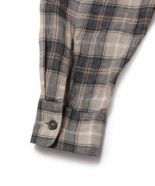 ADAM ET ROPE'（アダムエロペ）の「アソート ボックスシルエット オープンカラーシャツ（シャツ/ブラウス・メンズ・ネイビー/ベージュ系その他/オレンジ系その他・M/L）」の11枚目の写真