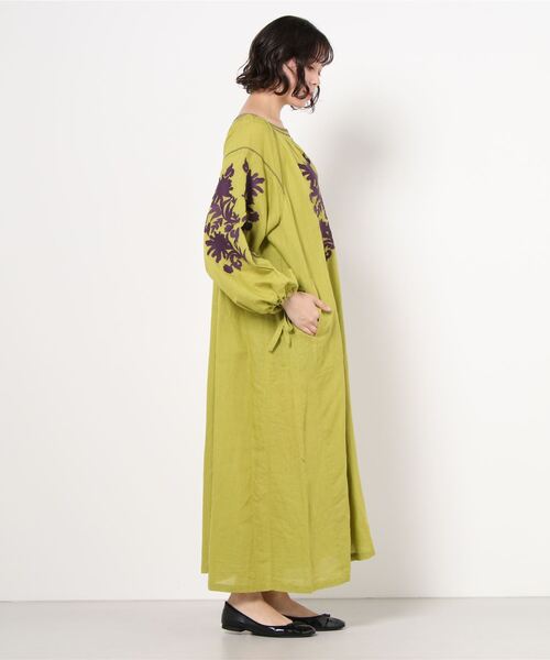 sara mallika（サラ マリカ）の「Sara mallika CTN LINEN BIG FLOWER