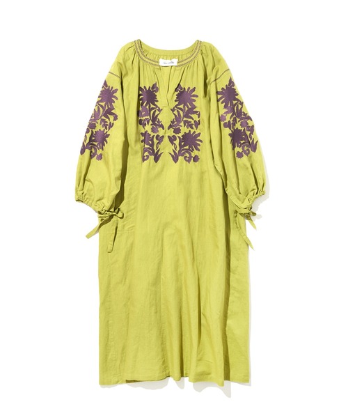 sara mallika（サラ マリカ）の「Sara mallika CTN LINEN BIG FLOWER