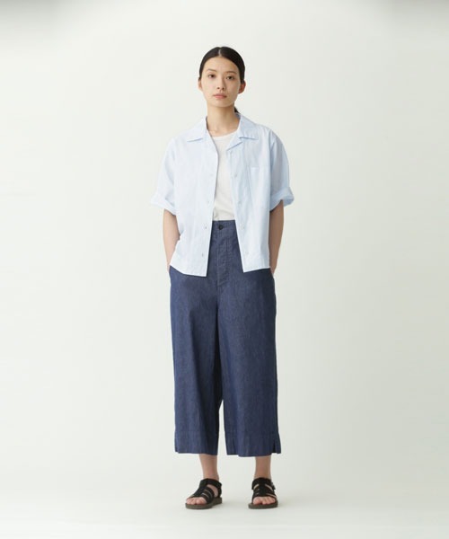 トップス MHL./HIGH TWISTED COTTON POPLIN SHIRT HIGH TWISTED COTTON POPLIN - SELECT EYE COMPANY：セレクト