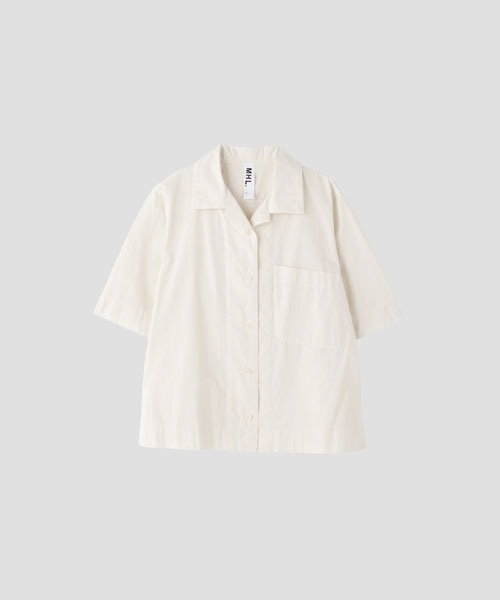 トップス MHL./HIGH TWISTED COTTON POPLIN SHIRT MHL.（エムエイチエル）の「HIGH TWISTED COTTON POPLIN（シャツ