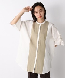 JEANASIS | 14Gニットスイッチングシャツ/952046(シャツ/ブラウス)