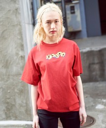 X-girl | EMBROIDERED SUNFLOWER LOGO S/S TEE(Tシャツ/カットソー)