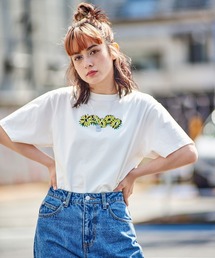 X-girl | EMBROIDERED SUNFLOWER LOGO S/S TEE(Tシャツ/カットソー)