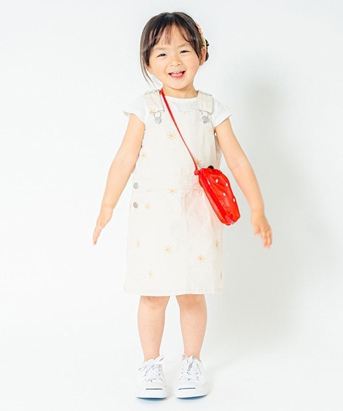 petit main（プティマイン）の「マーガレット刺しゅうジャンスカ