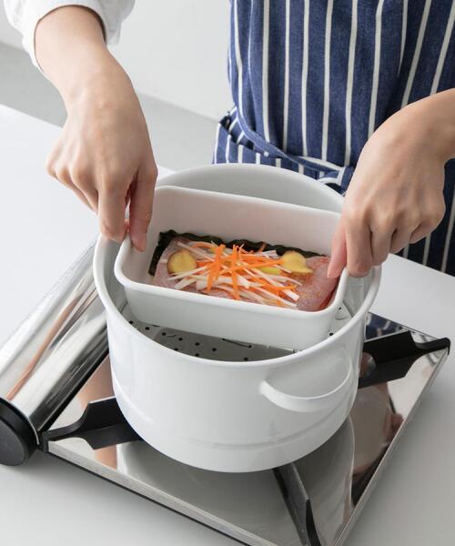 蒸し鍋 21cm ＜にちにち道具＞（鍋/フライパン）｜野田琺瑯