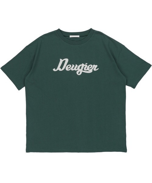 SPINNS（スピンズ）の「【ゆったりシルエット】B.BALＬロゴTシャツ（Tシャツ/カットソー・レディース・ネイビー/オフホワイト/グリーン・ONESIZE）」の9枚目の写真