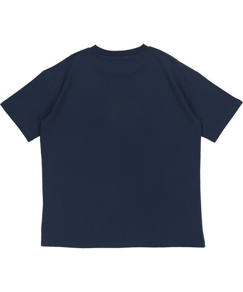 SPINNS（スピンズ）の「【ゆったりシルエット】B.BALＬロゴTシャツ（Tシャツ/カットソー・レディース・ネイビー/オフホワイト/グリーン・ONESIZE）」の10枚目の写真