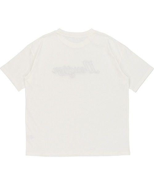 SPINNS（スピンズ）の「【ゆったりシルエット】B.BALＬロゴTシャツ（Tシャツ/カットソー・レディース・ネイビー/オフホワイト/グリーン・ONESIZE）」の12枚目の写真