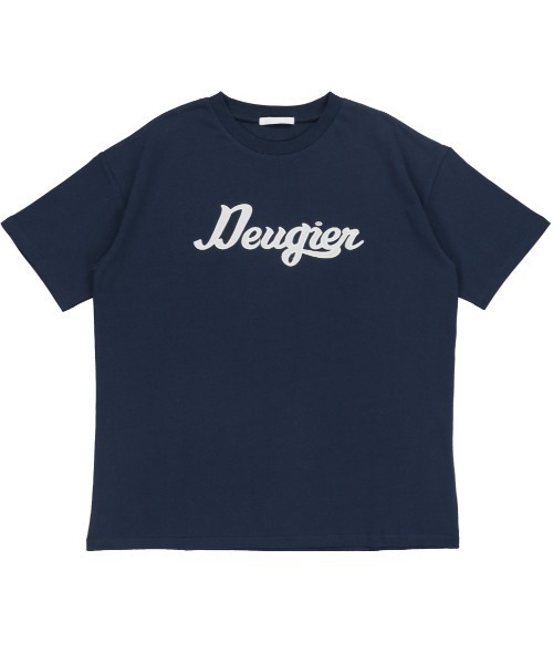 SPINNS（スピンズ）の「【ゆったりシルエット】B.BALＬロゴTシャツ（Tシャツ/カットソー・レディース・ネイビー/オフホワイト/グリーン・ONESIZE）」の11枚目の写真