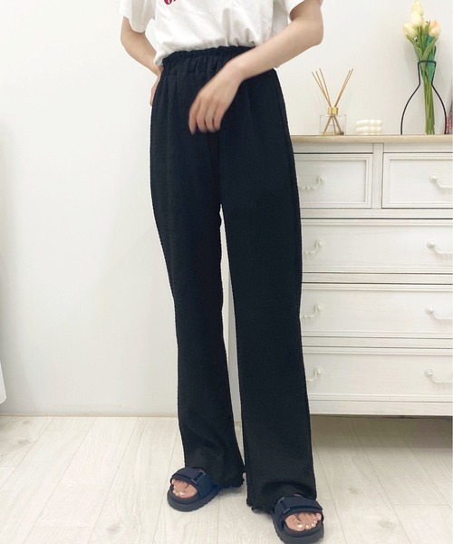 apres jour（アプレジュール）の「シャーリングクロスイージーパンツ【ZOZOTOWN限定アイテム】（その他パンツ・レディース・モカ/ブラック/アイボリー・SMALL/X-LARGE/MEDIUM）」の12枚目の写真