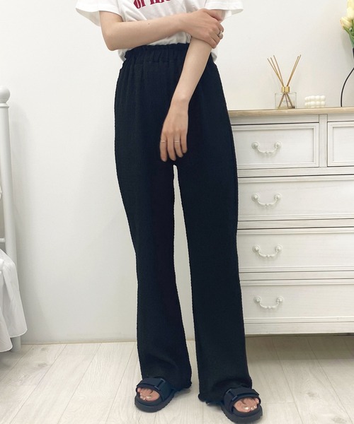 apres jour（アプレジュール）の「シャーリングクロスイージーパンツ【ZOZOTOWN限定アイテム】（その他パンツ・レディース・モカ/ブラック/アイボリー・SMALL/X-LARGE/MEDIUM）」の13枚目の写真