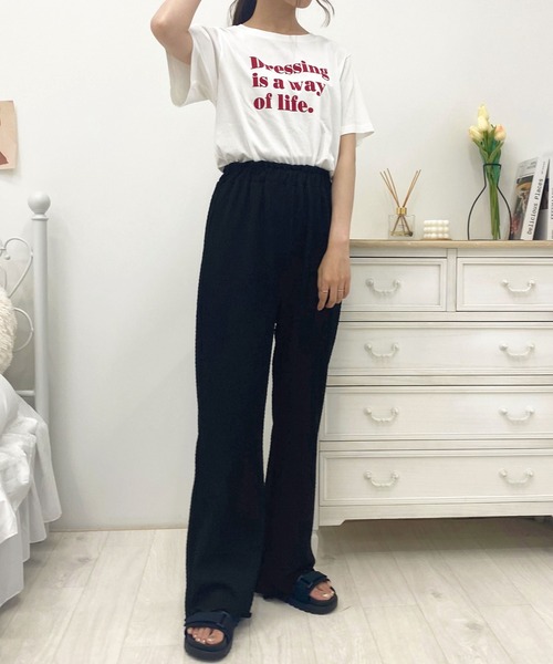 apres jour（アプレジュール）の「シャーリングクロスイージーパンツ【ZOZOTOWN限定アイテム】（その他パンツ・レディース・モカ/ブラック/アイボリー・SMALL/X-LARGE/MEDIUM）」の15枚目の写真