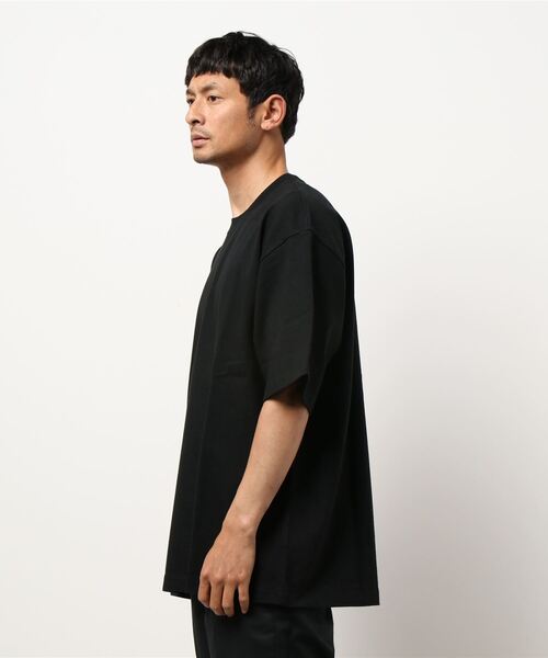 ADAM ET ROPE'（アダムエロペ）の「【AURALEE for ADAM ET ROPE'】EXCLUSIVE STAND UP TEE（Tシャツ/カットソー・メンズ・ブラック・L）」の3枚目の写真