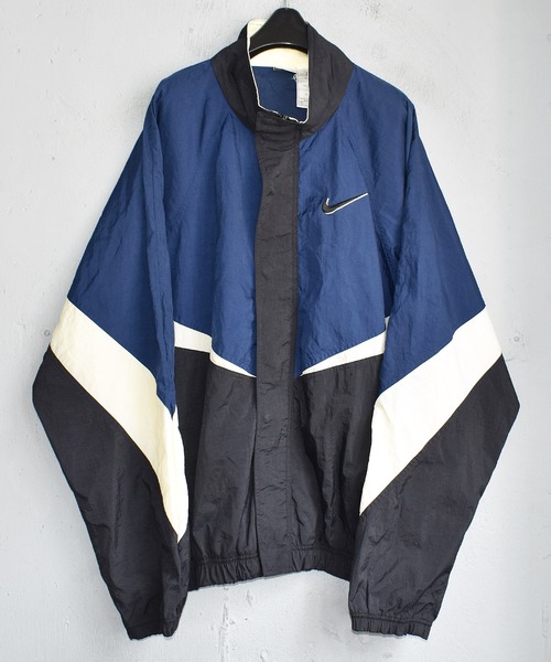 ヴィンテージ古着 90 S Nike ナイキ フルジップ ナイロンジャケット ナイロンジャケット Nike ナイキ のファッション通販 Zozotown