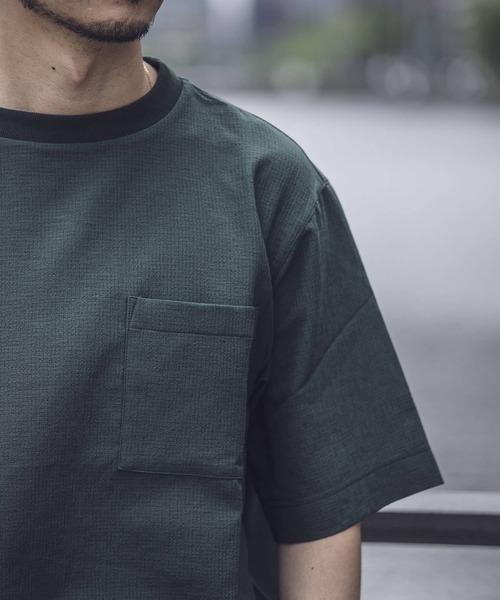 URBAN RESEARCH（アーバンリサーチ）の「サップDotAir T-SHIRTS（Tシャツ/カットソー・メンズ・ブラック/グリーン/グレー系その他・MEDIUM/LARGE）」の4枚目の写真